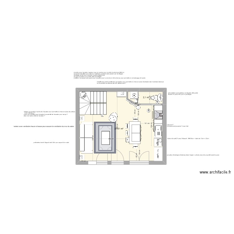 Rot version 14 decembre v20. Plan de 8 pièces et 69 m2