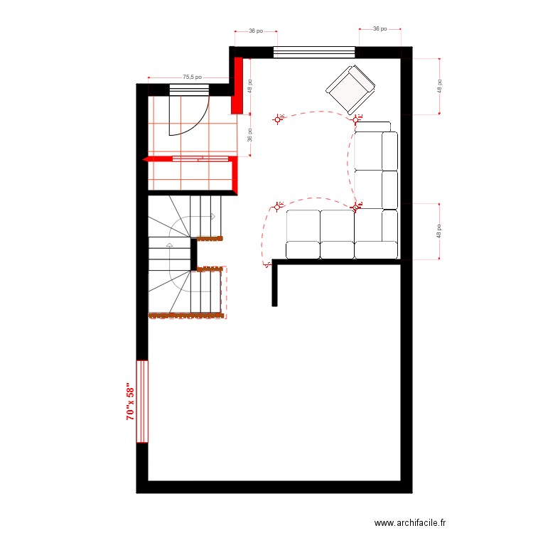 Rdch 2. Plan de 0 pièce et 0 m2