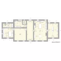 Subles 26-03-31 RDC cuisine dans sejour sejour dans bureau