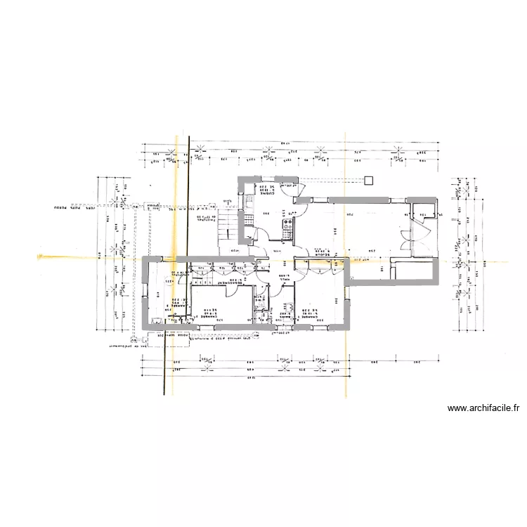 maison amandine. Plan de maison amandine. Plan de
