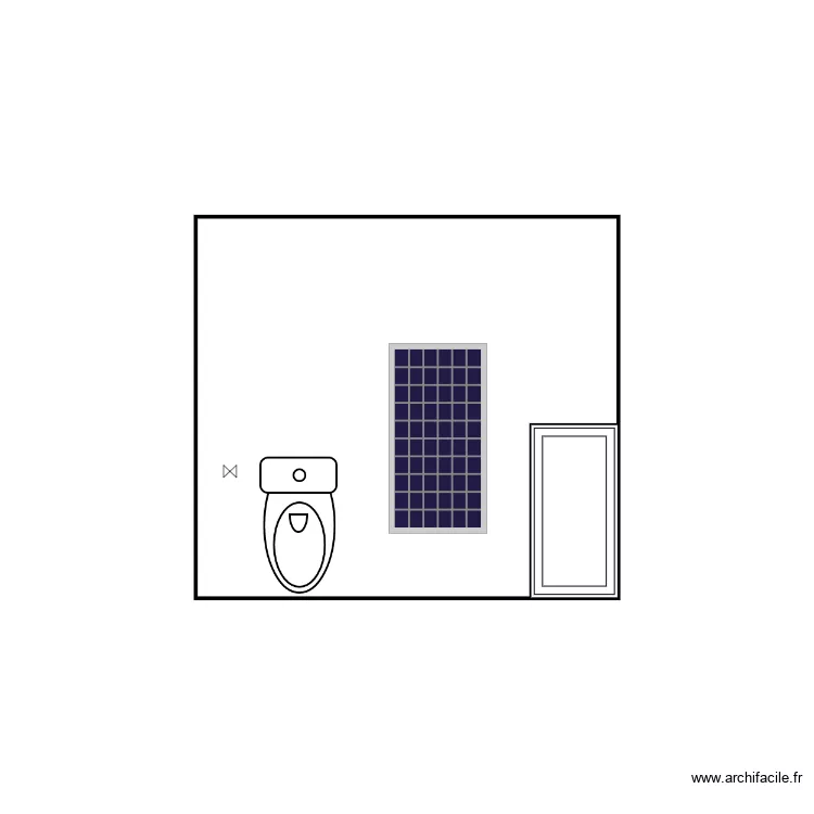 wc etage. Plan de wc etage. Plan de