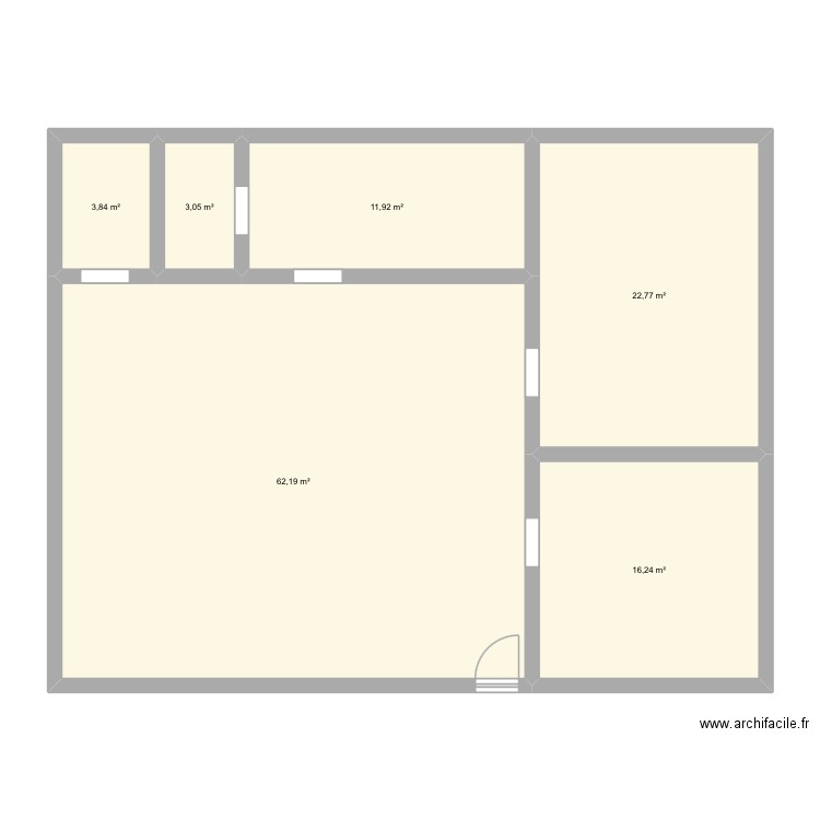 Plan Institut Dossier Bac. Plan de 6 pièces et 120 m2