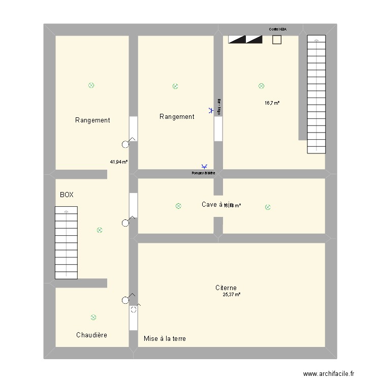 ALian. Plan de 4 pièces et 97 m2