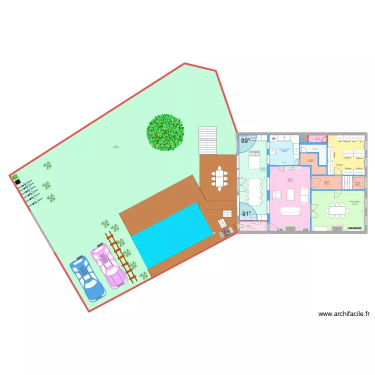 CONDORCET RDC PRO TERRASSE V8. Plan de CONDORCET RDC PRO TERRASSE V8. Plan de