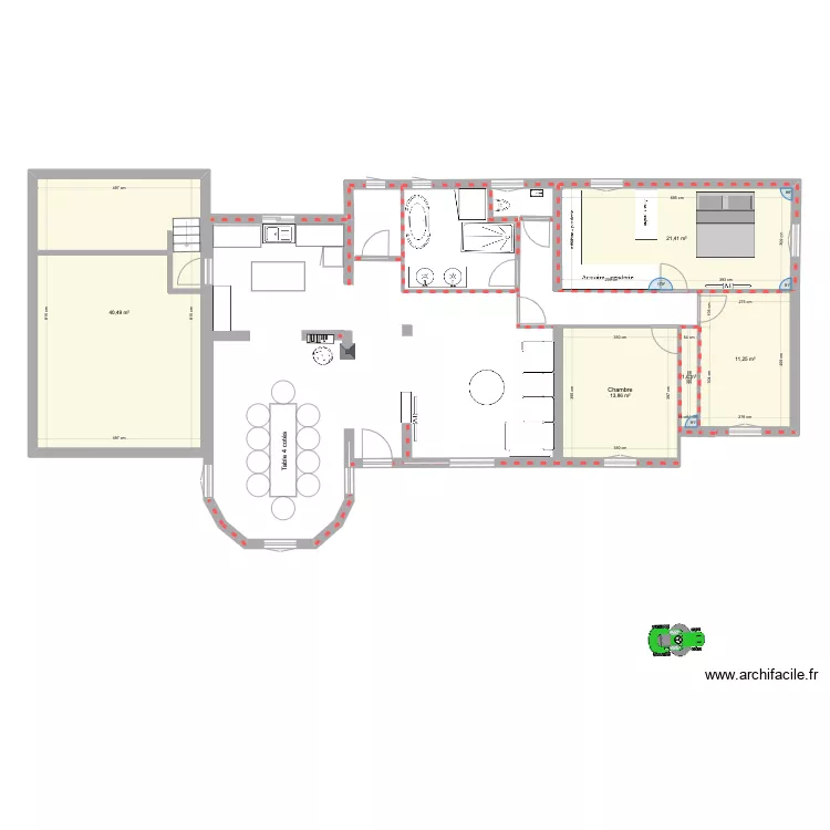 saint christol 3. Plan de 