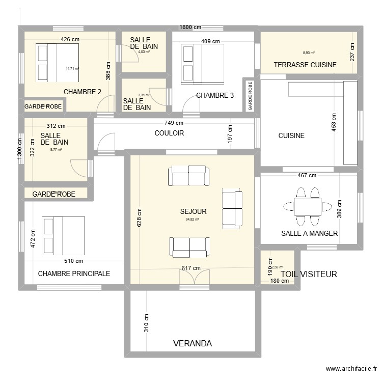 PROJET BOHICON 2. Plan de 0 pièce et 0 m2
