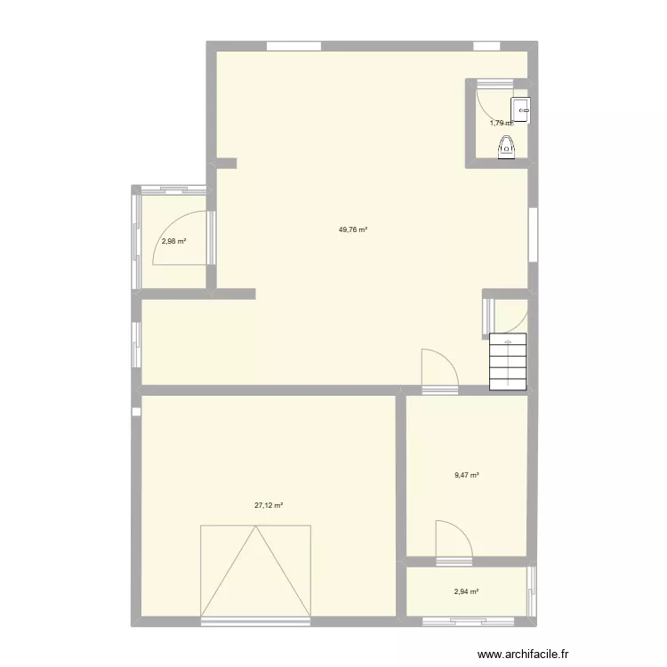 Bouillargues 1. Plan de 