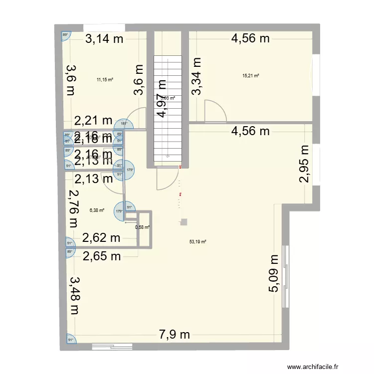 maison Cléon. Plan de 8 Pièces et 94 m² maison Cléon. Plan de 8 Pièces et 94 m²