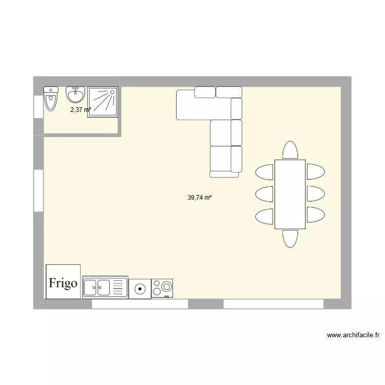 azinhosook. Plan de 2 et 42 m² azinhosook. Plan de 2 et 42 m²