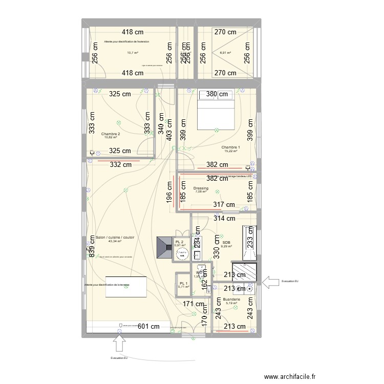 menestreau. Plan de 0 pièce et 0 m2