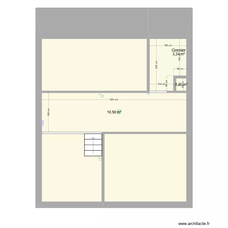M1 Combles TMA. Plan de 