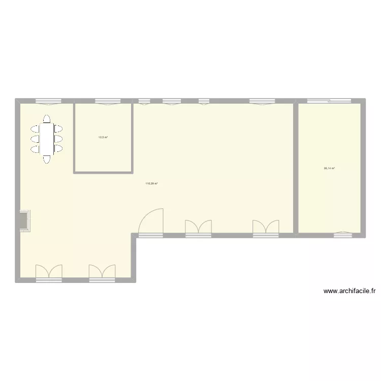 Maison Marcilly. Plan de Maison Marcilly. Plan de