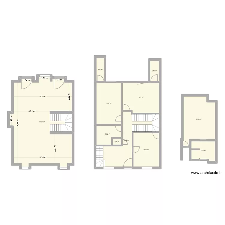 judaique. Plan de 11 et 162 m² judaique. Plan de 11 et 162 m²
