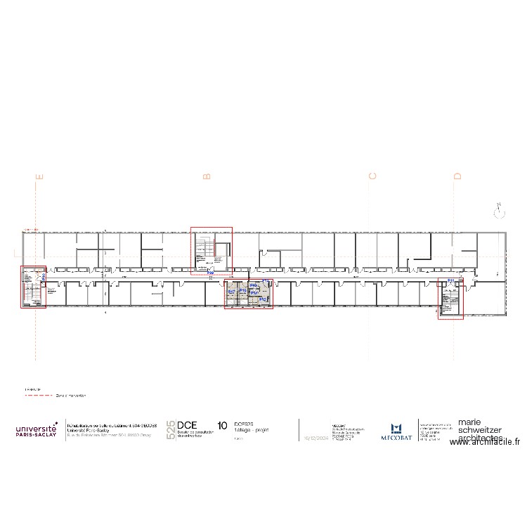 Réparage porte R+1. Plan de 0 pièce et 0 m2