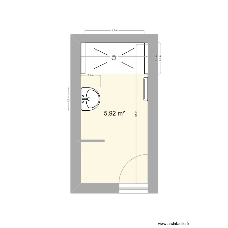 0126-0008 ADAPT. Plan de 0 pièce et 0 m2