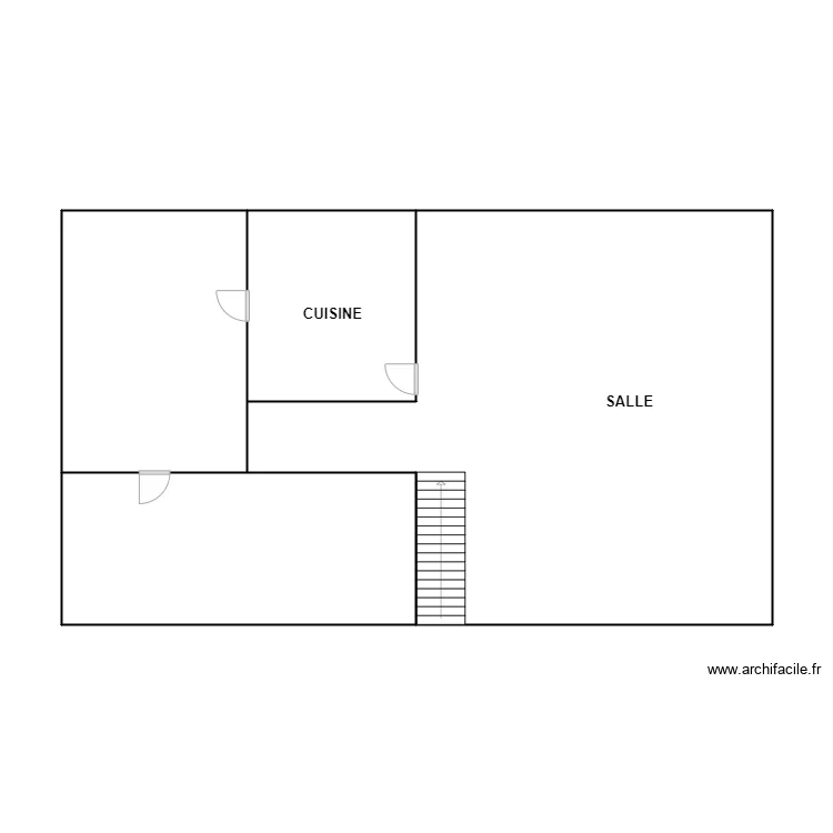 GROUPE FLIC FLAC 1. Plan de 4 Pièces et 79 m² GROUPE FLIC FLAC 1. Plan de 4 Pièces et 79 m²
