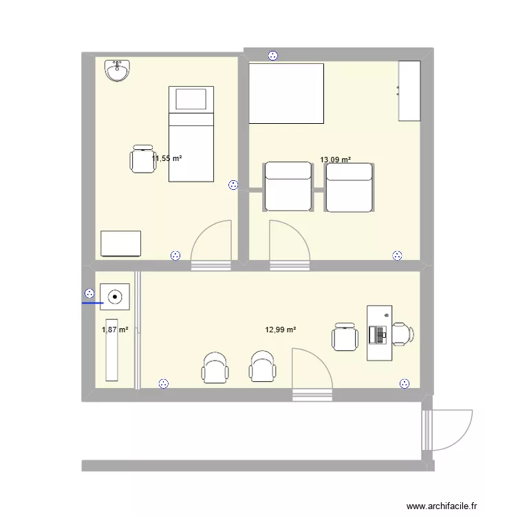 projet cryo. Plan de 4 et 40 m² projet cryo. Plan de 4 et 40 m²