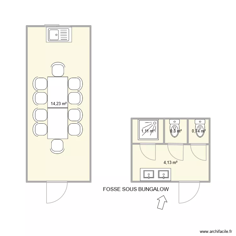 STAL TP CHANTIER PEYZIEUX 01140. Plan de 5 et 21 m² STAL TP CHANTIER PEYZIEUX 01140. Plan de 5 et 21 m²