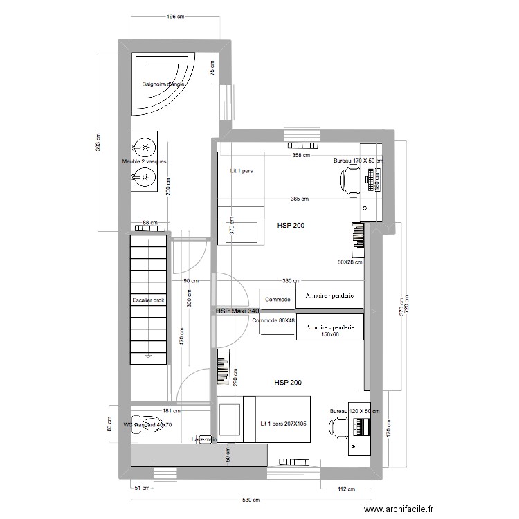 Amiens  193 GR Niveau 2 - état futur 2c. Plan de 0 pièce et 0 m2