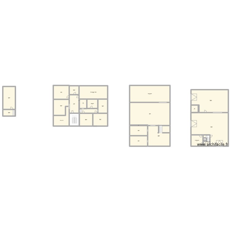 perqui planta. Plan de 25 pièces et 871 m2
