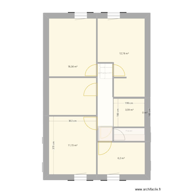 Sylvie0 RDC. Plan de 11 pièces et 111 m2