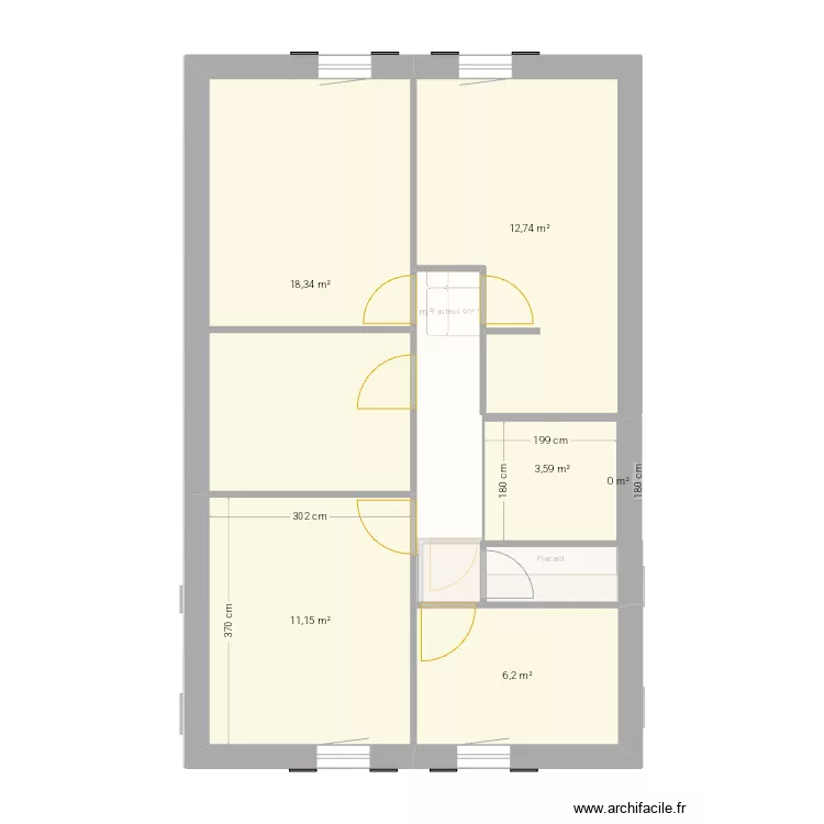 Sylvie0 RDC. Plan de 