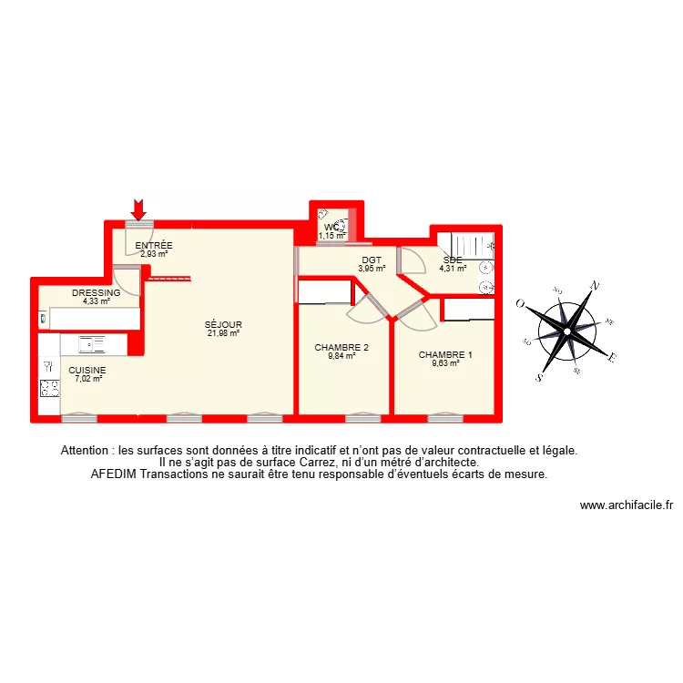 BI 35677 -. Plan de 12  et 67 m²