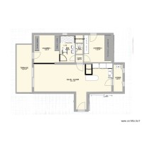 Plan T3 Tamaris 1er étage Travaux