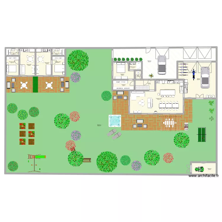 Maison 42. Plan de 25 et 1041 m² Maison 42. Plan de 25 et 1041 m²