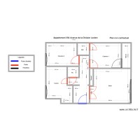 Appartement ROUSSEAU 3 Pièces avec mesure 