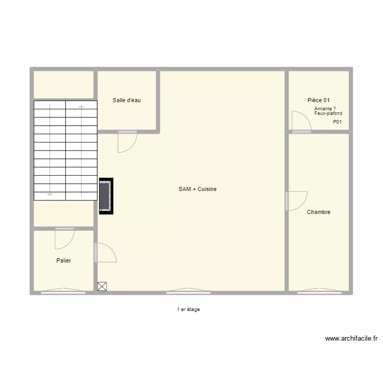 TROTTET_Feurs. Plan de 