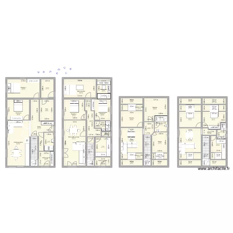 LA BIOLLE RDC new 3. Plan de 51  et 337 m²