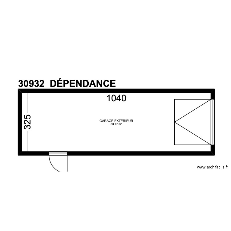 BI 30932. Plan de 33 pièces et 345 m2