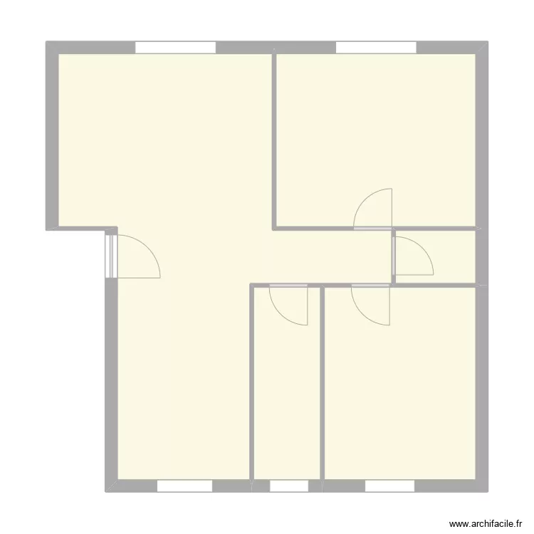 Appartement sarah. Plan de 