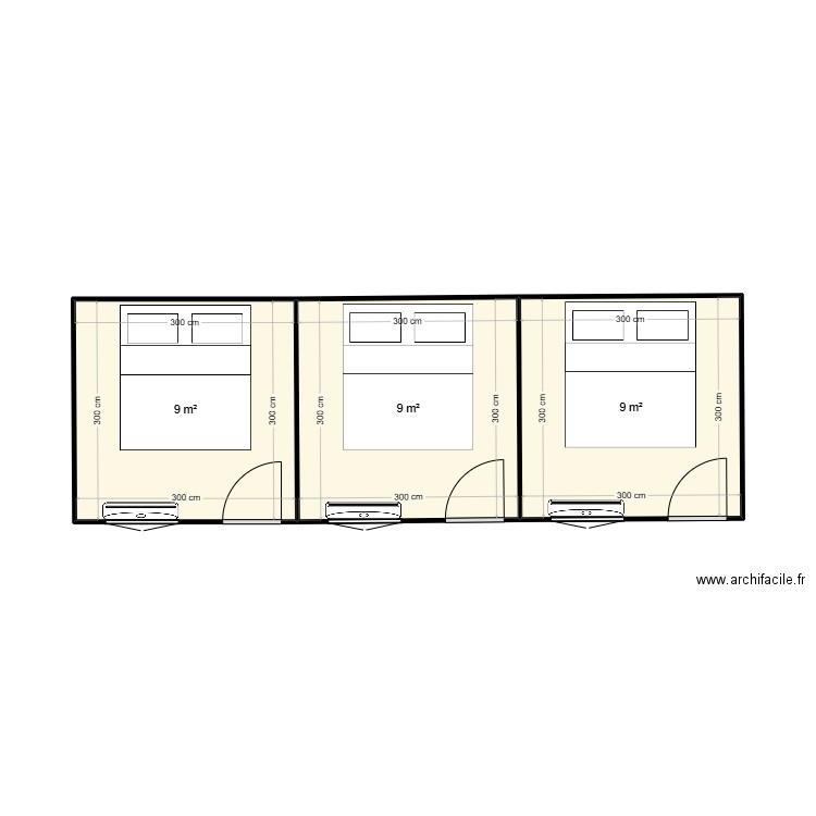 plan 3. Plan de 0 pièce et 0 m2