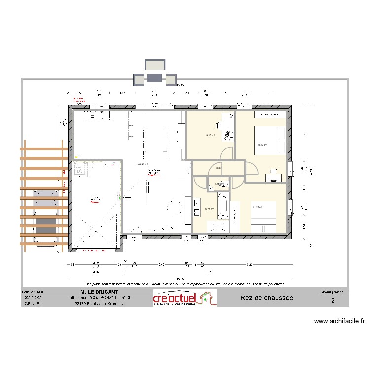 Maison PRO. Plan de 0 pièce et 0 m2