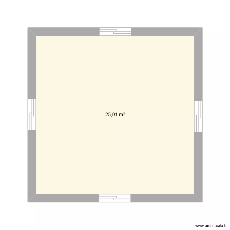 RECTANGLE FENETRE. Plan de 