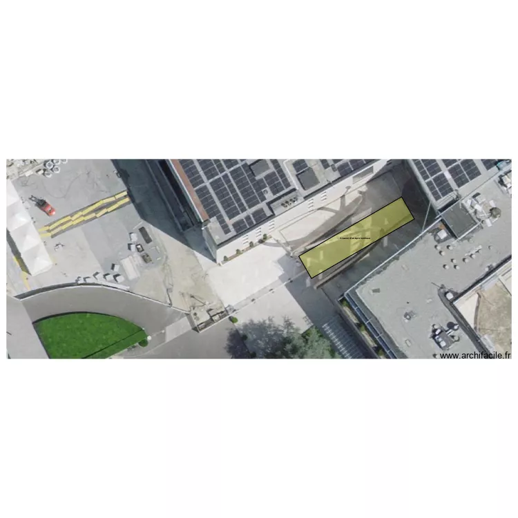 Patek tapis lumineux. Plan de 