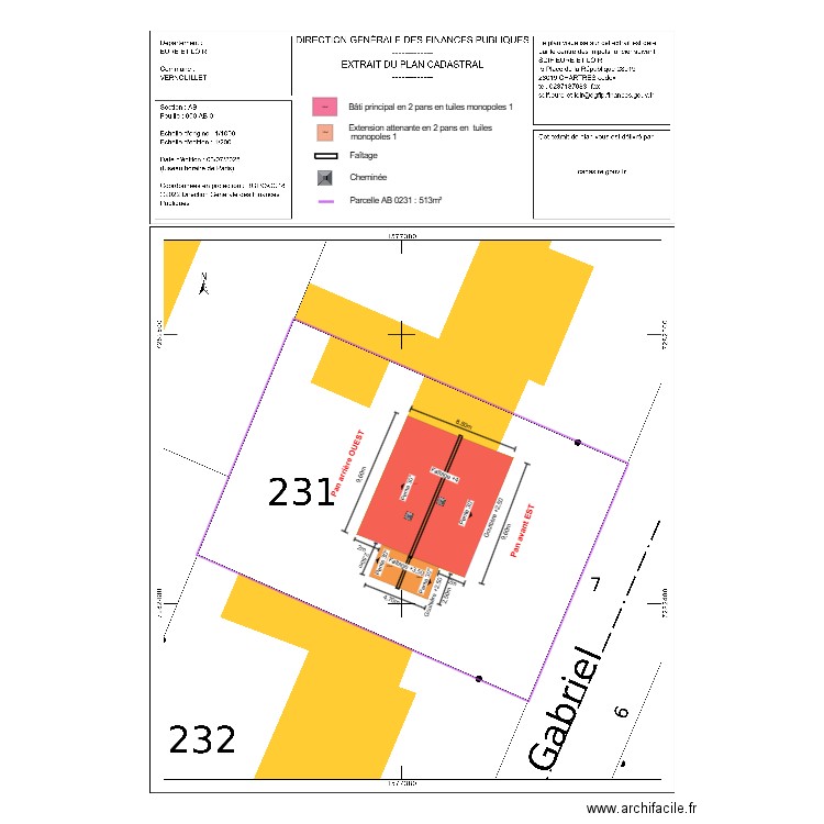 dp02 CHICOT. Plan de 0 pièce et 0 m2