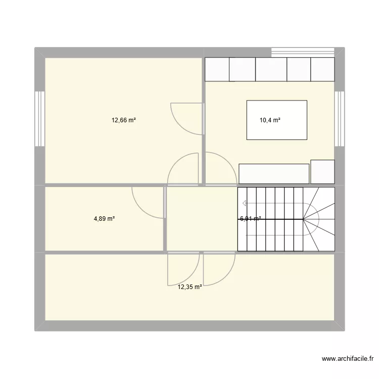 plan2. Plan de 5 Pièces et 47 m² plan2. Plan de 5 Pièces et 47 m²