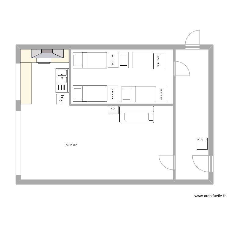 piece multifonction. Plan de 0 pièce et 0 m2 piece multifonction. Plan de 0 pièce et 0 m2