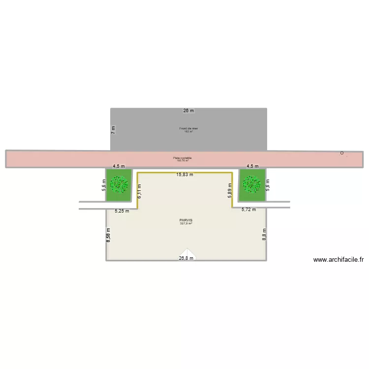 plan Parvis - EVENT. Plan de 