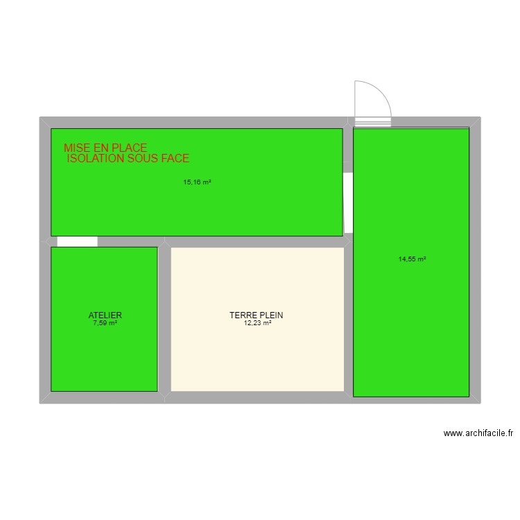 PLAN MAISON  AUTIN LAURENCE . Plan de 5 pièces et 135 m2