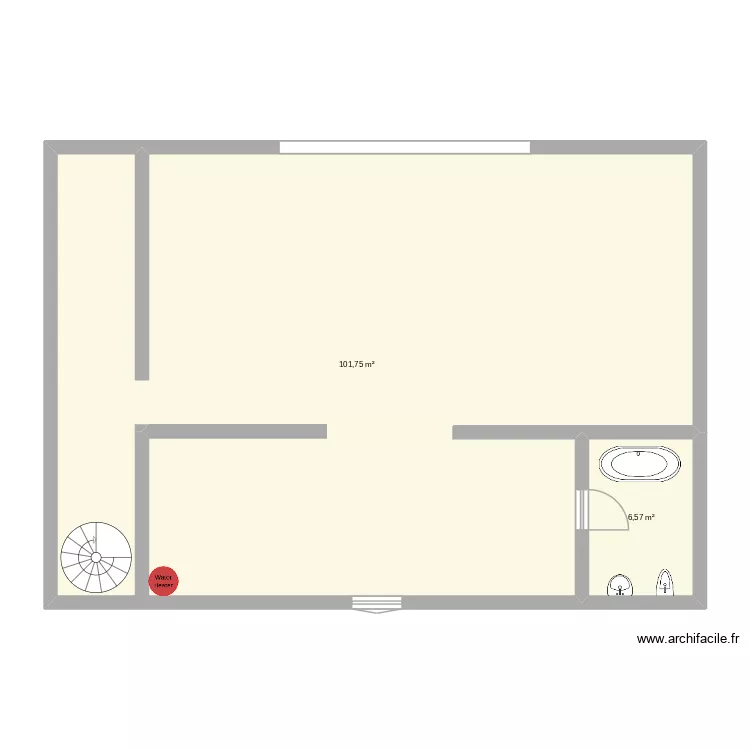 HouseKIWI. Plan de 2 et 108 m² HouseKIWI. Plan de 2 et 108 m²
