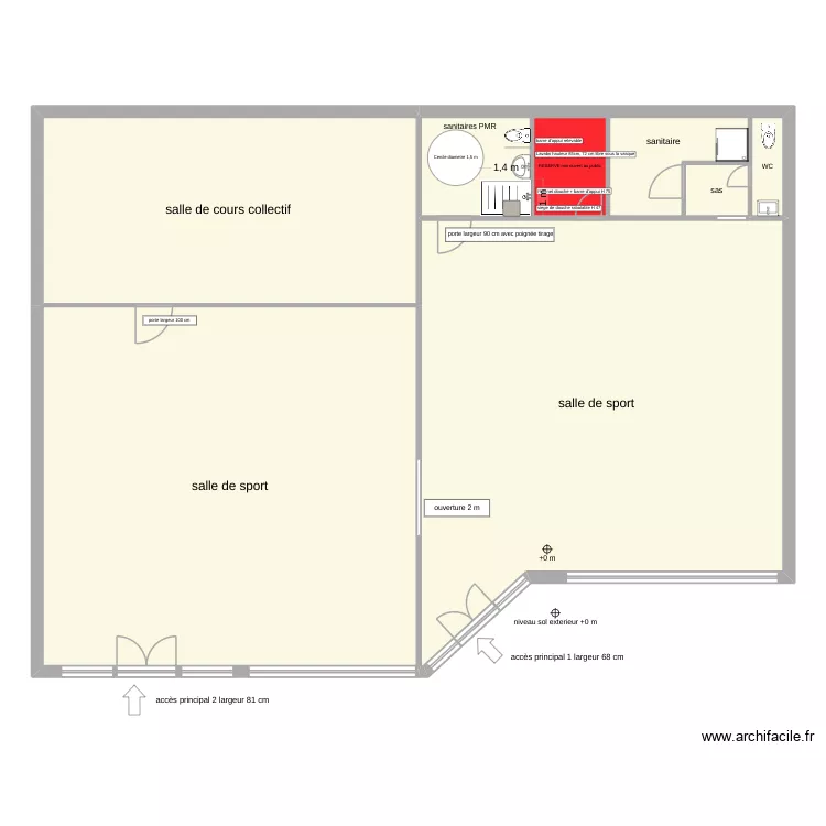 salle plaisance. Plan de 8 Pièces et 270 m² salle plaisance. Plan de 8 Pièces et 270 m²