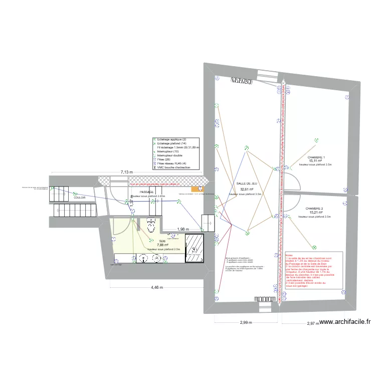 ag_etage_elec. Plan de 4 et 71 m² ag_etage_elec. Plan de 4 et 71 m²