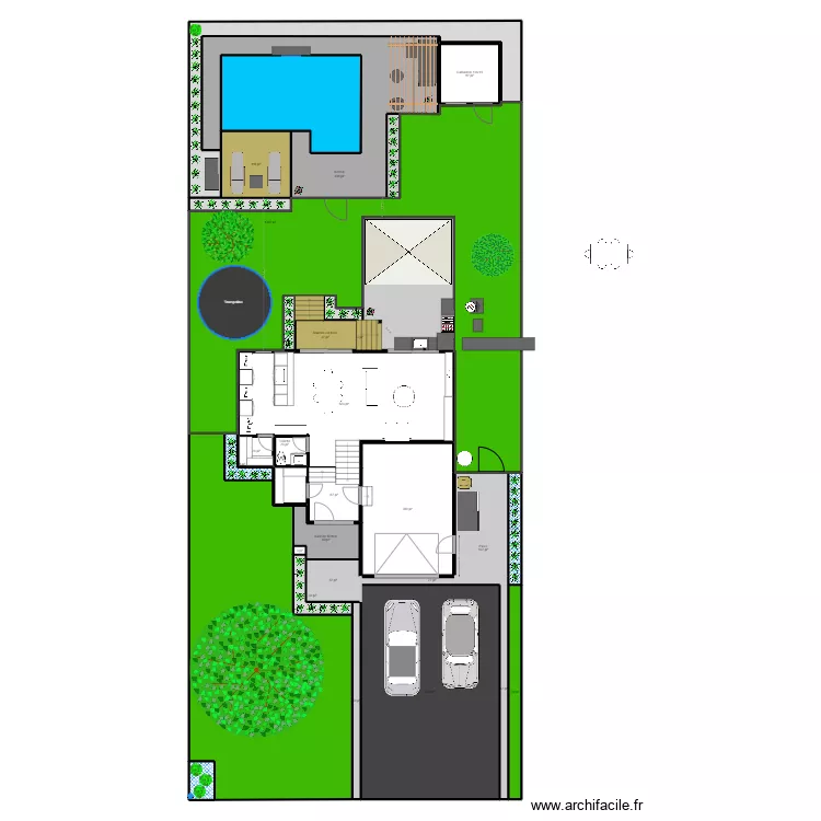 828 Madrigal ext&eacute;rieur juin 2024. Plan de 