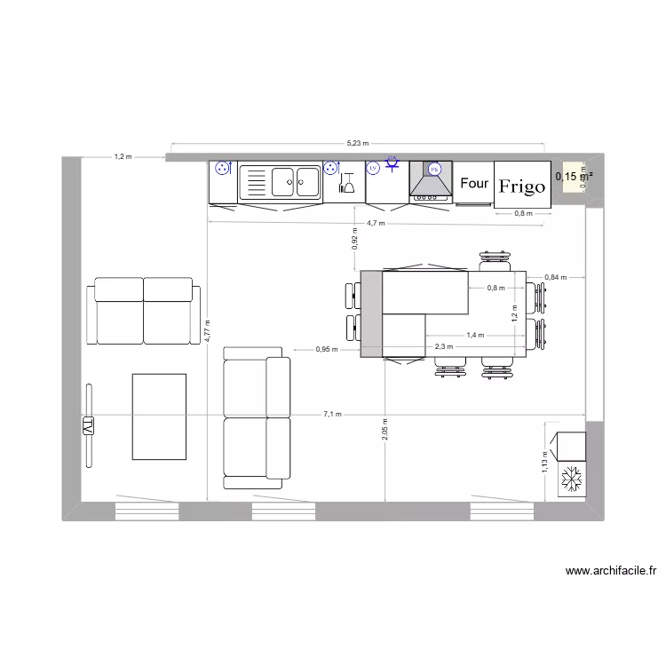 PLAN CUISINE 1. Plan de PLAN CUISINE 1. Plan de