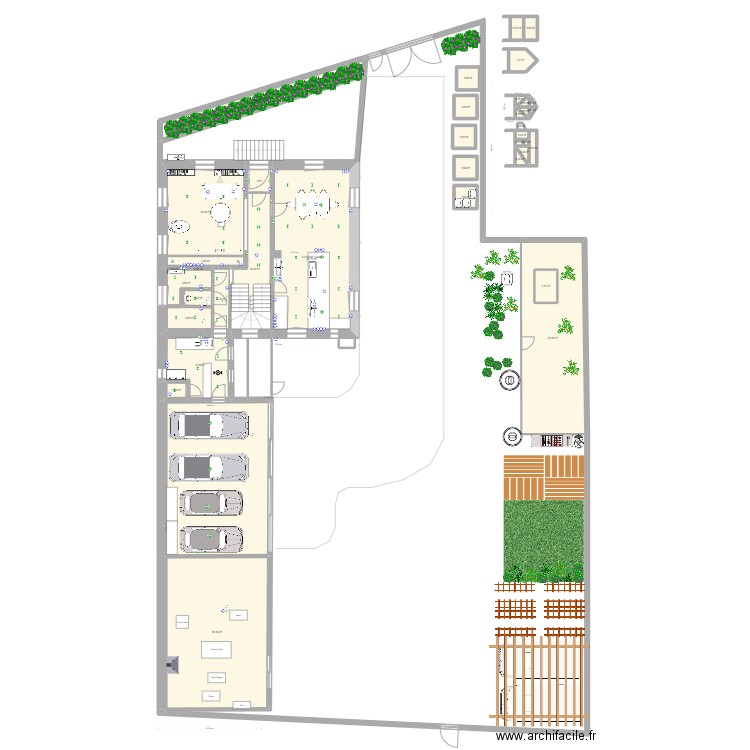 Schweighouse1. Plan de 80 pièces et 611 m2