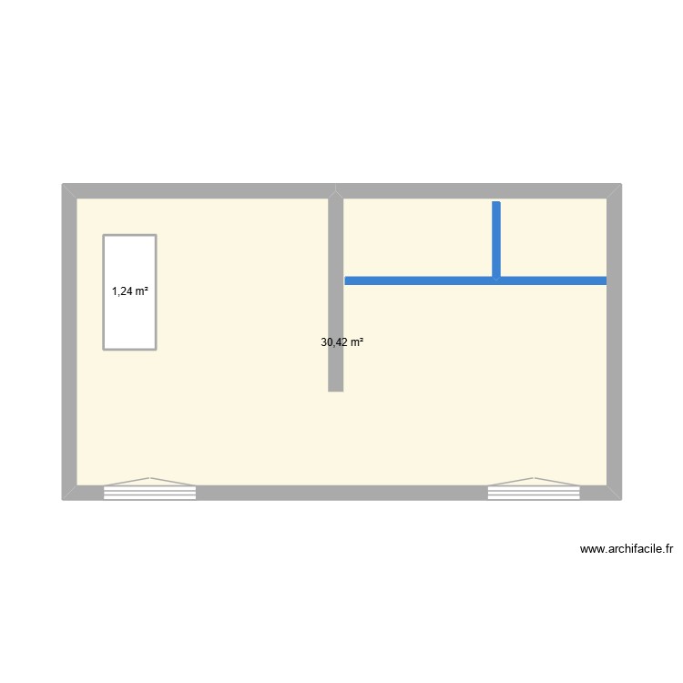 Haut. Plan de 0 pièce et 0 m2